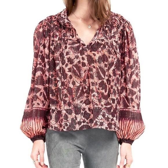 Ulla Johnson Yulia Silk Blend Top - Picture 1 of 7